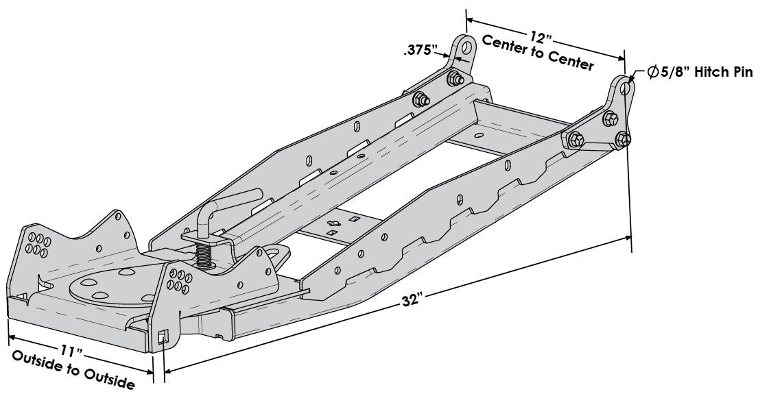 Teryx KFI Plow Kit - Synthetic Rope Applications