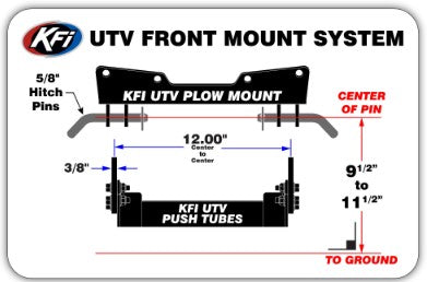 Teryx KFI Plow Kit - Synthetic Rope Applications