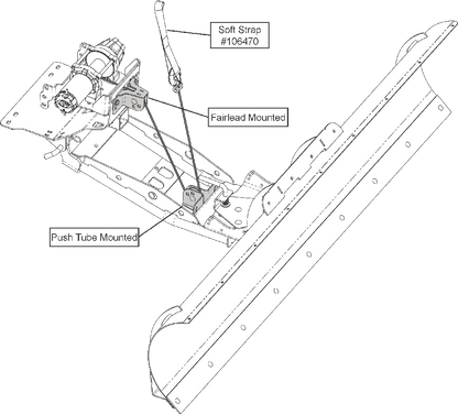 Teryx KFI Plow Kit - Synthetic Rope Applications