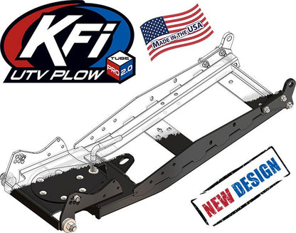 Teryx KFI Plow Kit - Synthetic Rope Applications