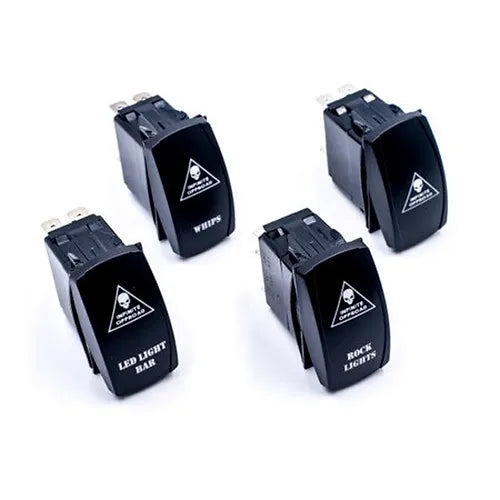 Infinite Offroad Dual LED Rocker Switch (5 Colors) – JBB ATV