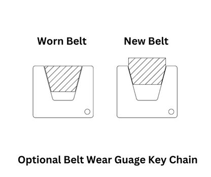 Teryx Belt Life Gauge and Key Chain - T2 2014-15, T4 2012-15