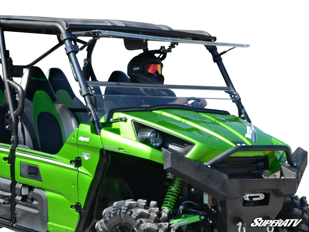 KAWASAKI TERYX 750 / 800 SCRATCH RESISTANT FLIP WINDSHIELD – JBB ATV